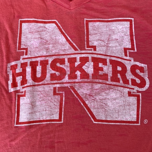Nebraska Cornhuskers burnout T size M - Picture 2 of 5